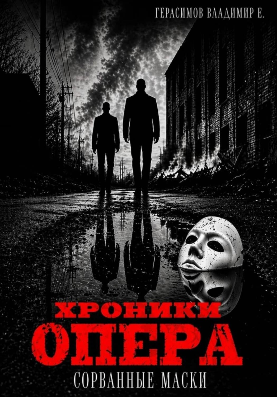 Обложка книги «Хроники опера. Сорванные маски» — Валентин Герасимов