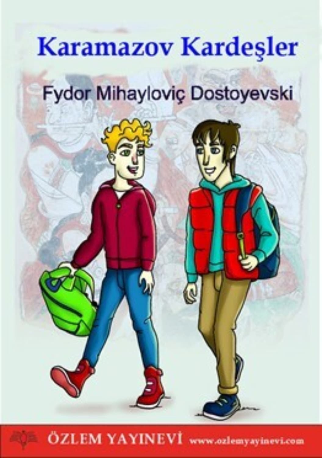 Обложка книги «Karamazov Kardeşler» — Федор Достоевский