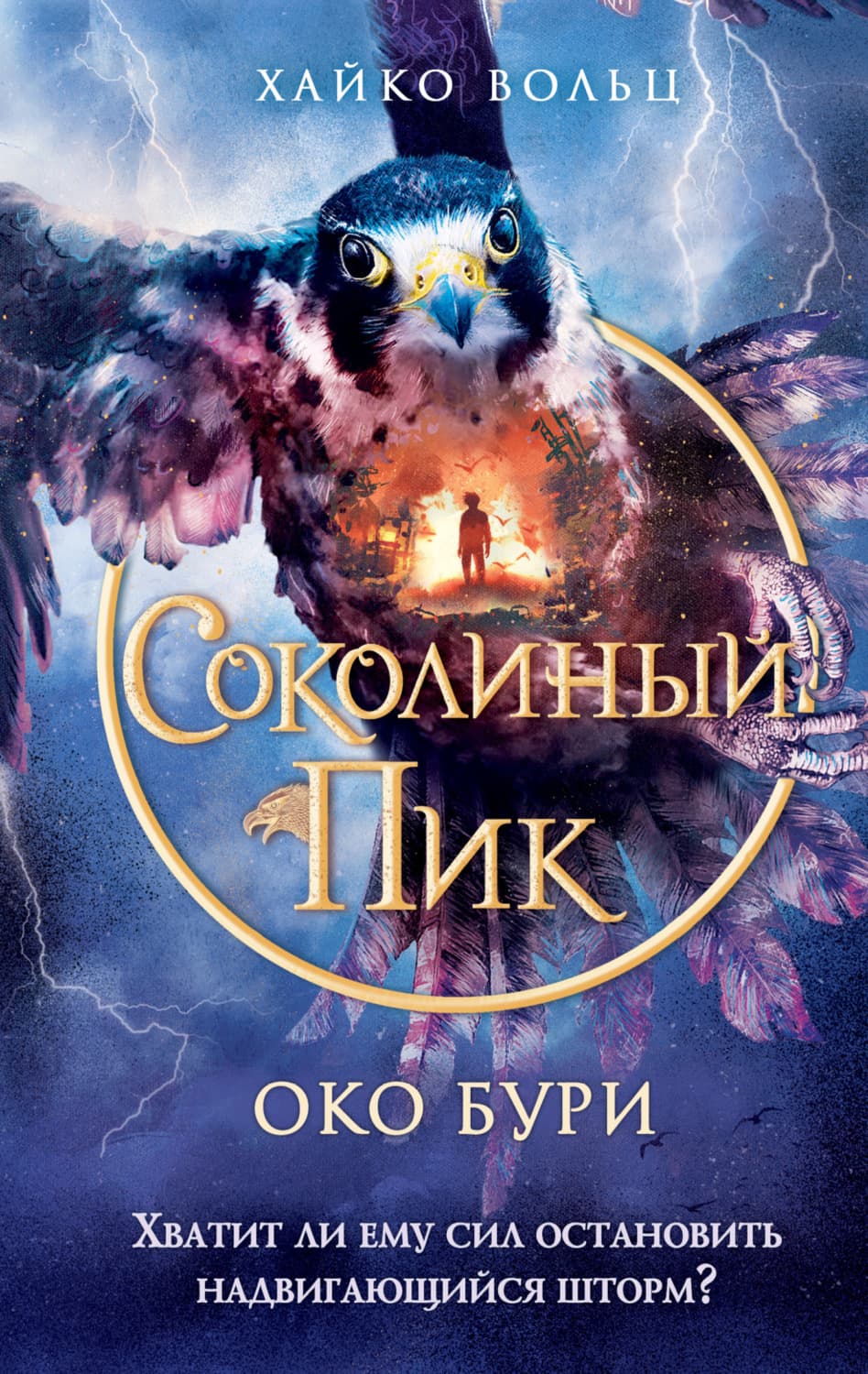 Обложка книги «Соколиный пик. Око бури» — Вольц Хайко