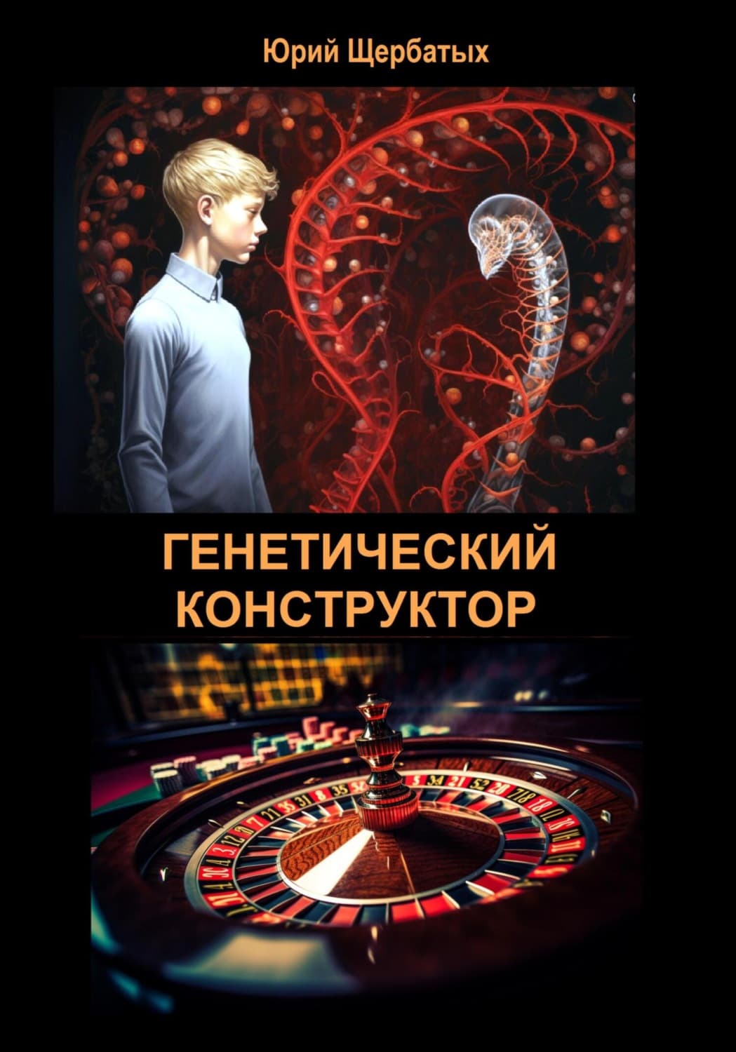 Обложка книги «Генетический конструктор» — Ю. В. Щербатых