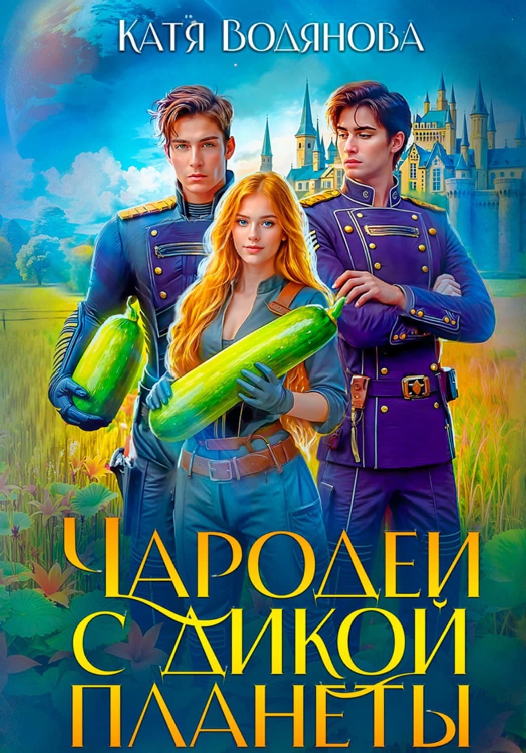 Обложка книги «Чародеи с дикой планеты» — Катя Водянова
