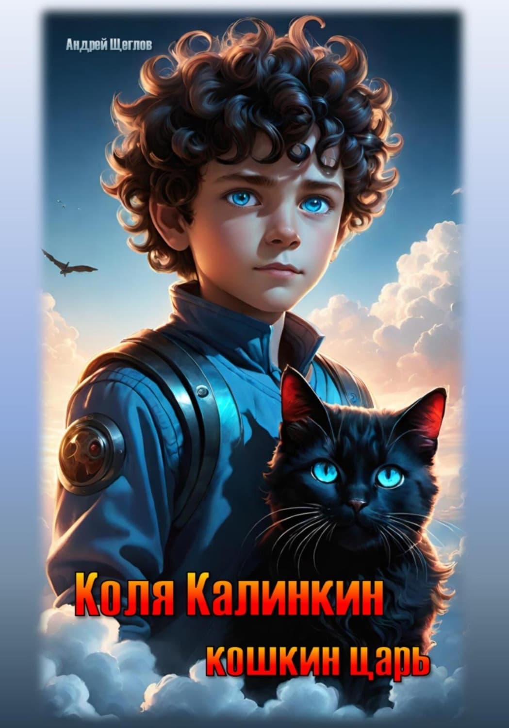 Обложка книги «Коля Калинкин – кошкин царь» — А. И. Щеглов