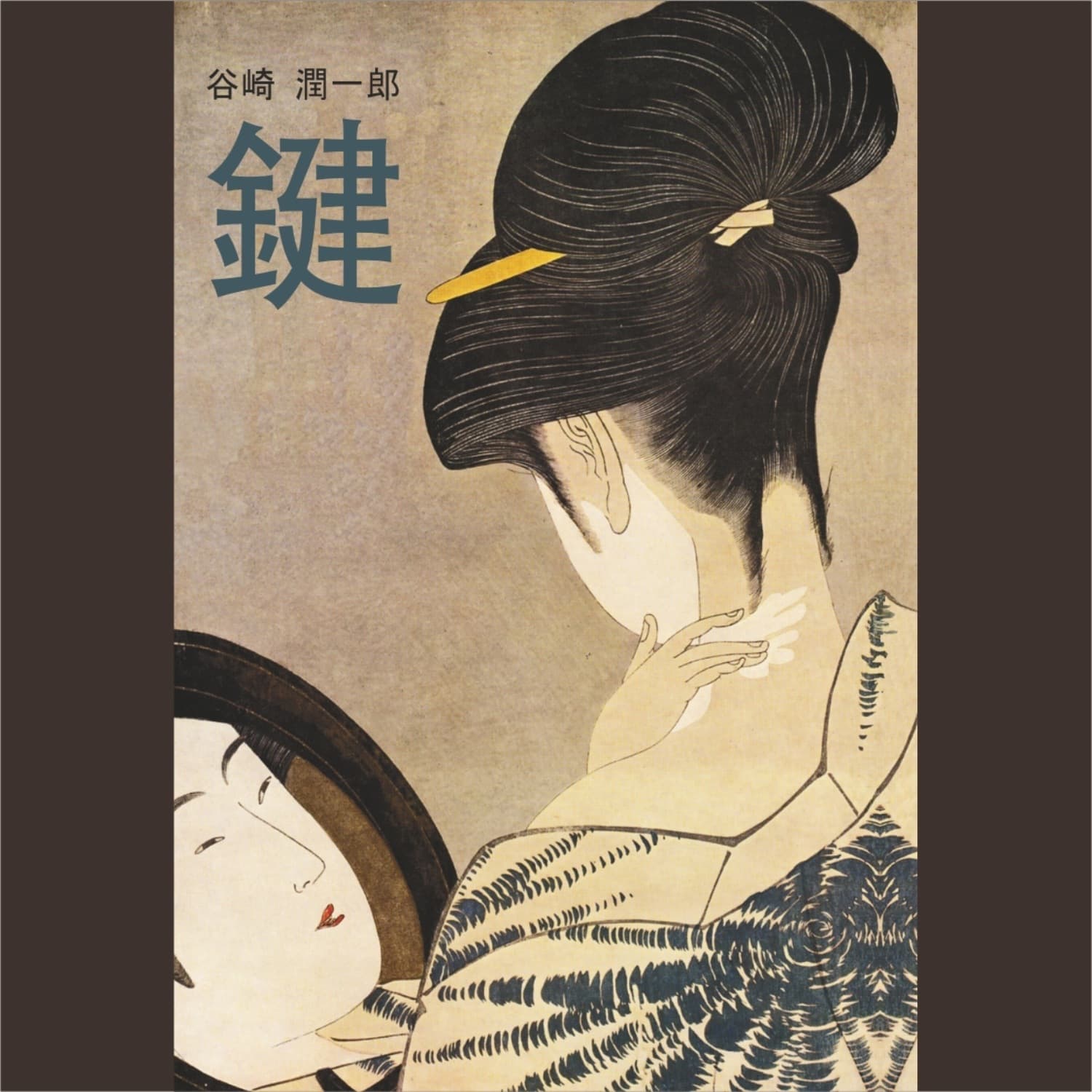 Обложка книги «Ключ / 鍵» — Дзюнъитиро Танидзаки