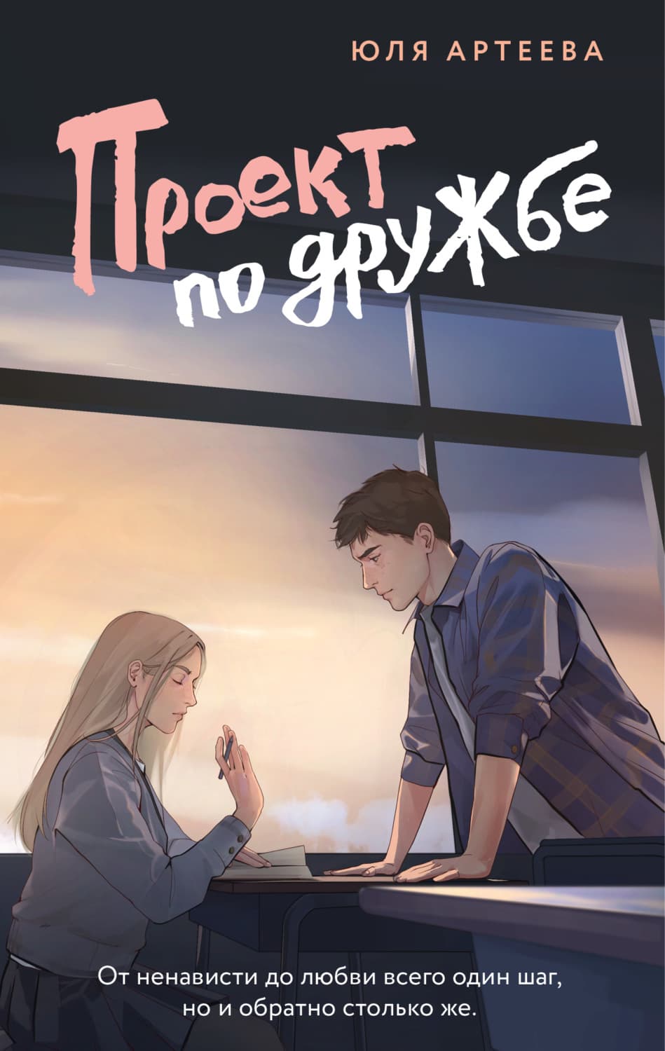 Обложка книги «Проект по дружбе» — Юля Артеева
