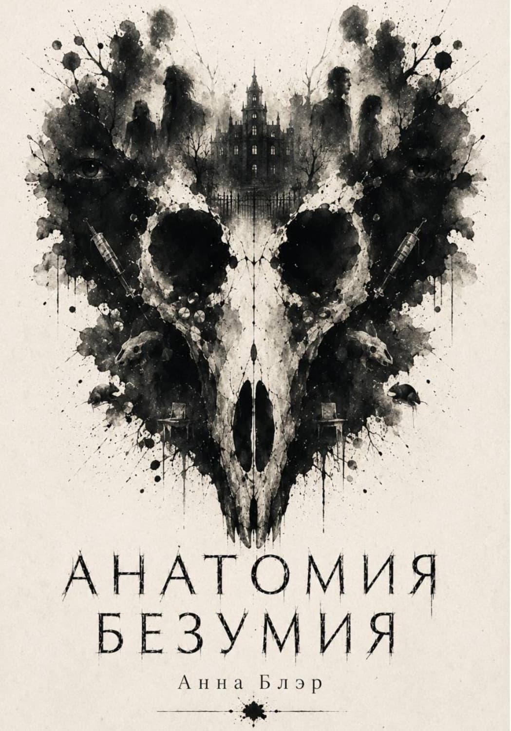 Обложка книги «Анатомия безумия» — Аси Блэр