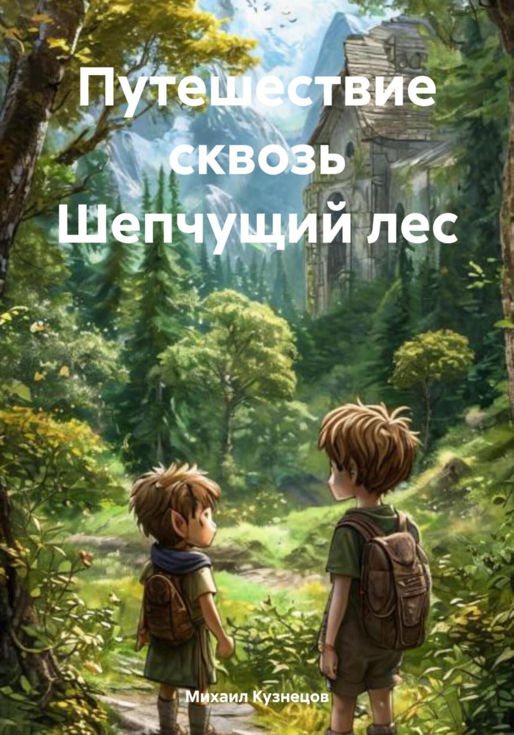 Обложка книги «Путешествие сквозь Шепчущий лес» — Михаил Кузнецов