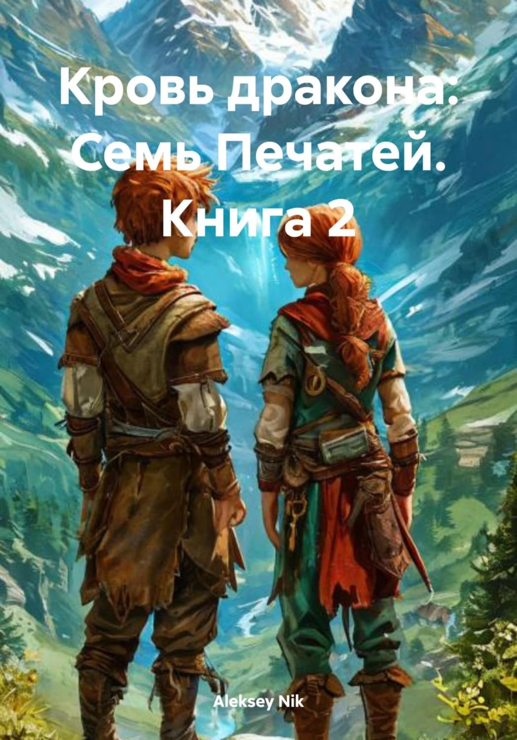 Обложка книги «Кровь дракона: Семь Печатей. Книга 2» — Алексеы Ник