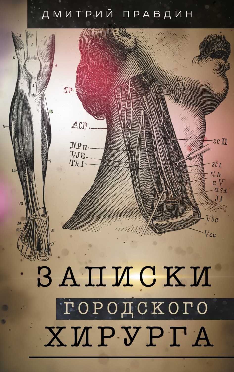 Обложка книги «Записки городского хирурга» — Дмитрий Правдин