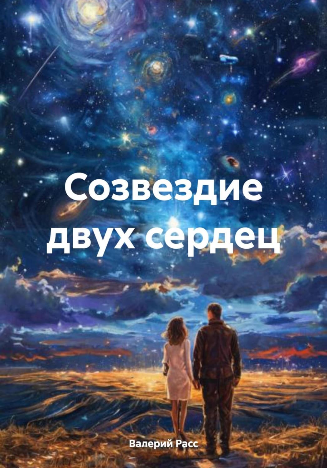 Обложка книги «Созвездие двух сердец» — Валерий Расс