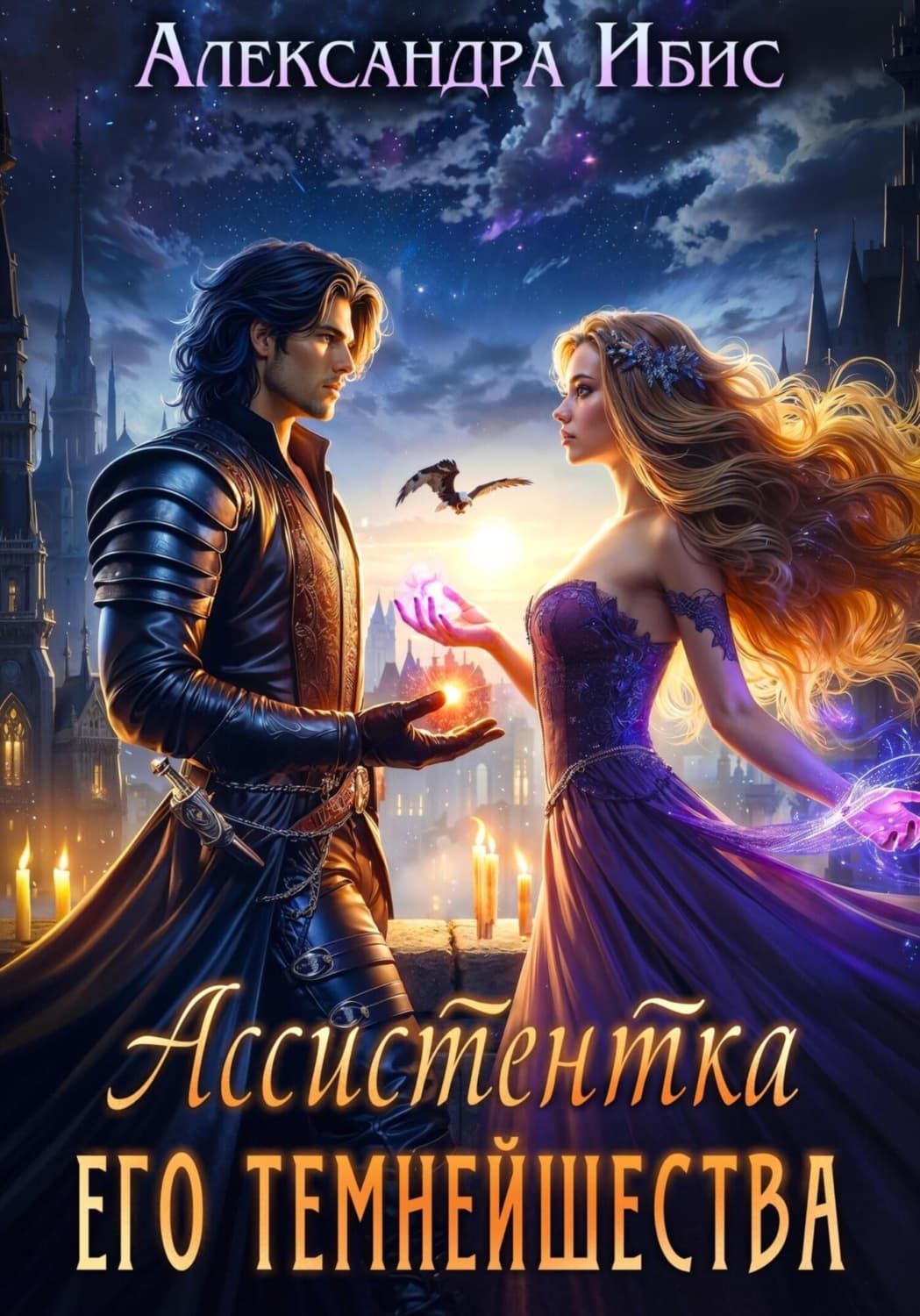 Обложка книги «Ассистентка Его Темнейшества» — Акатава Ибис