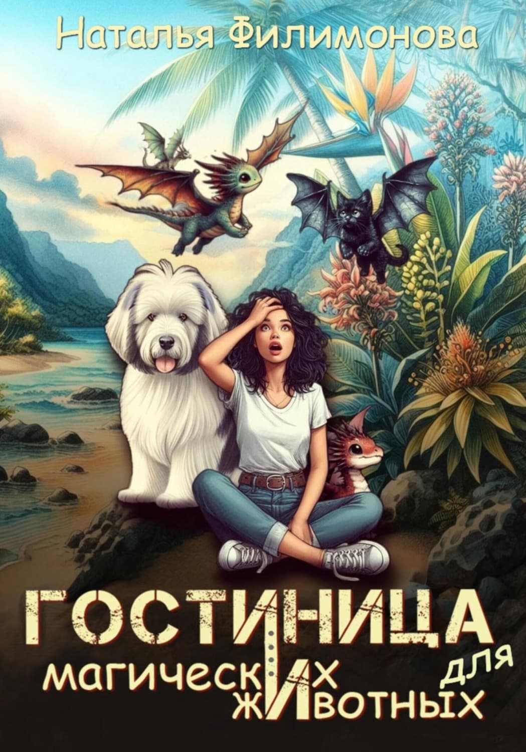 Обложка книги «Гостиница для магических животных» — Наталья Филимонова