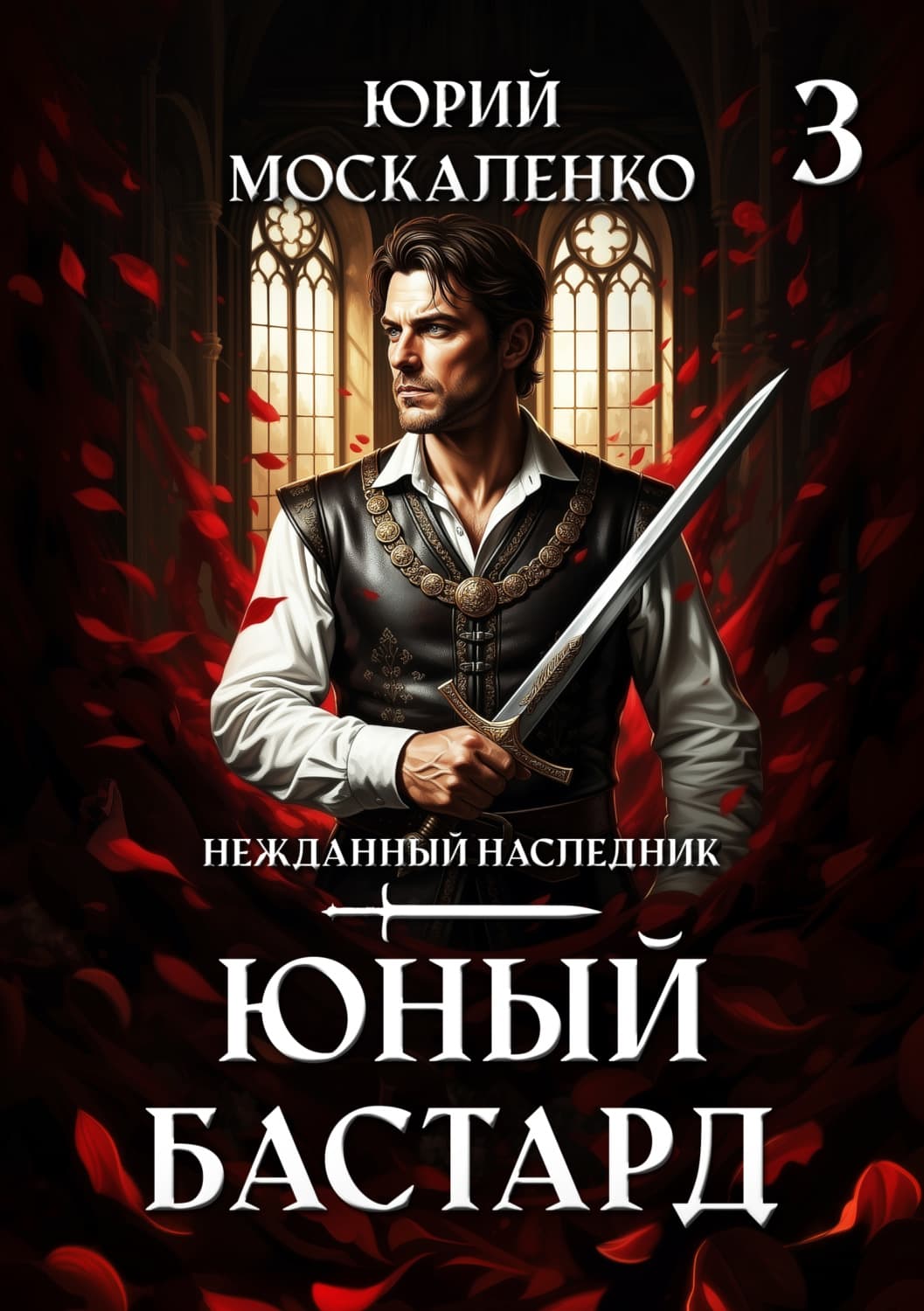 Обложка книги «Юный бастард. Книга третья» — Юрий Москаленко
