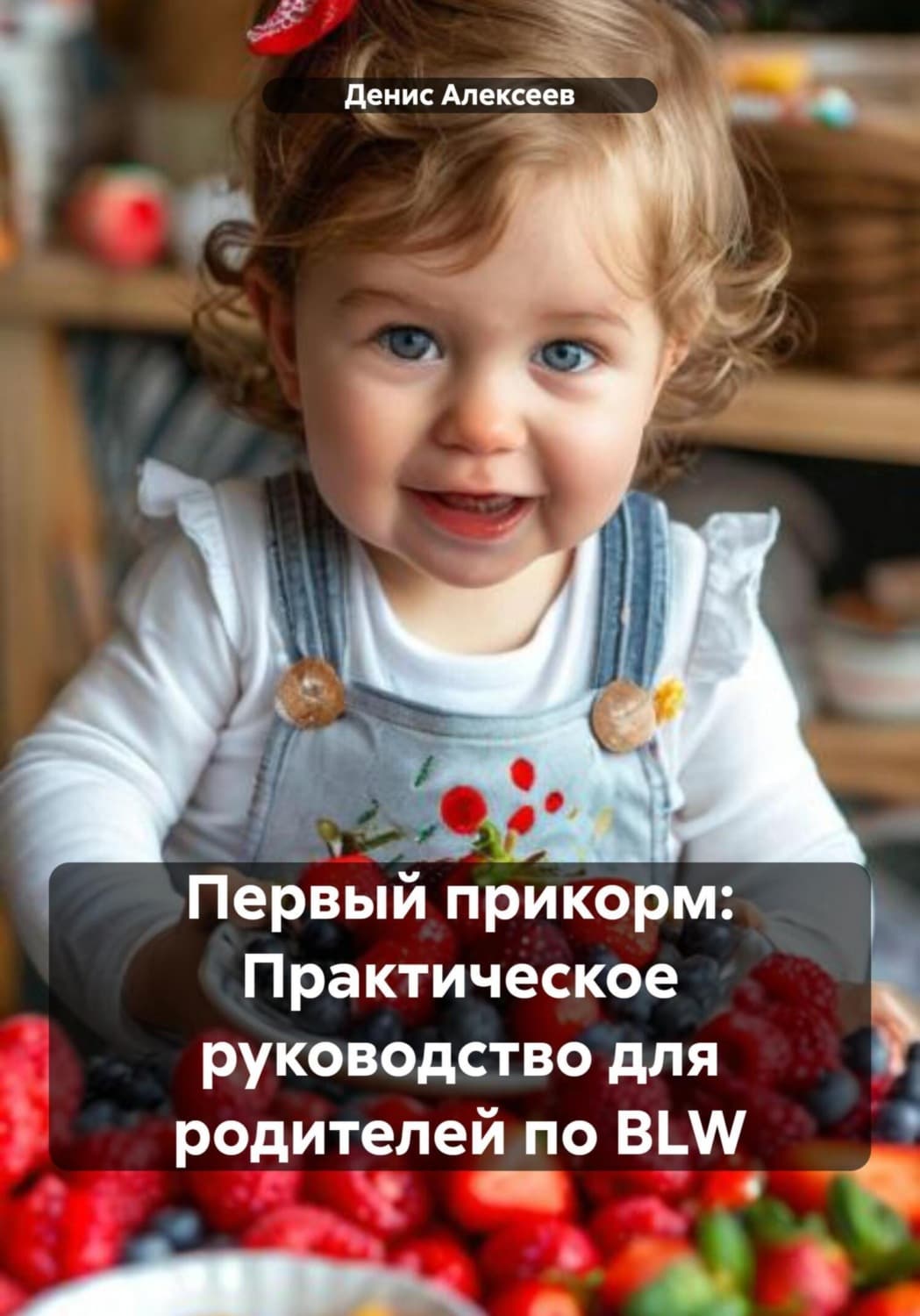 Обложка книги «Первый прикорм: Практическое руководство для родителей по BLW» — Дмитрий Алексеев