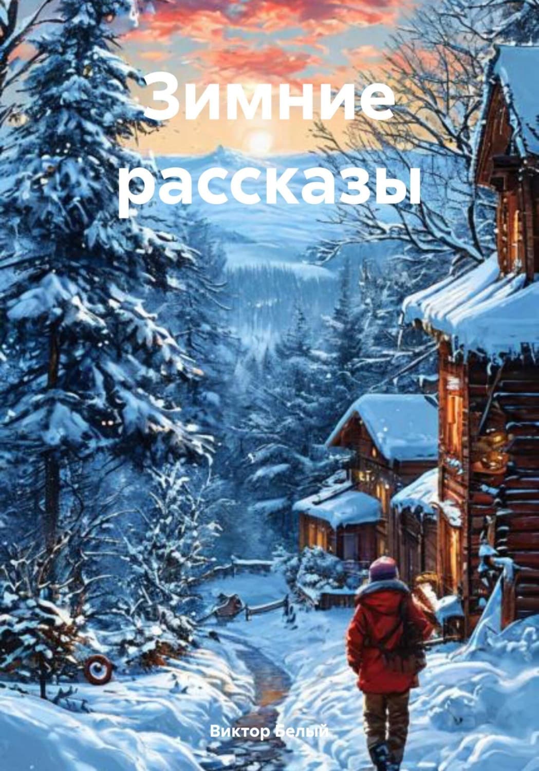 Обложка книги «Зимние рассказы» — В. М. Белый