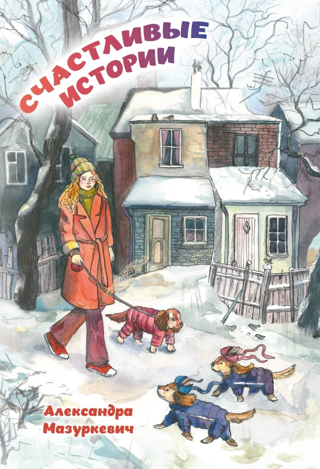 Обложка книги «Счастливые истории» — Александра