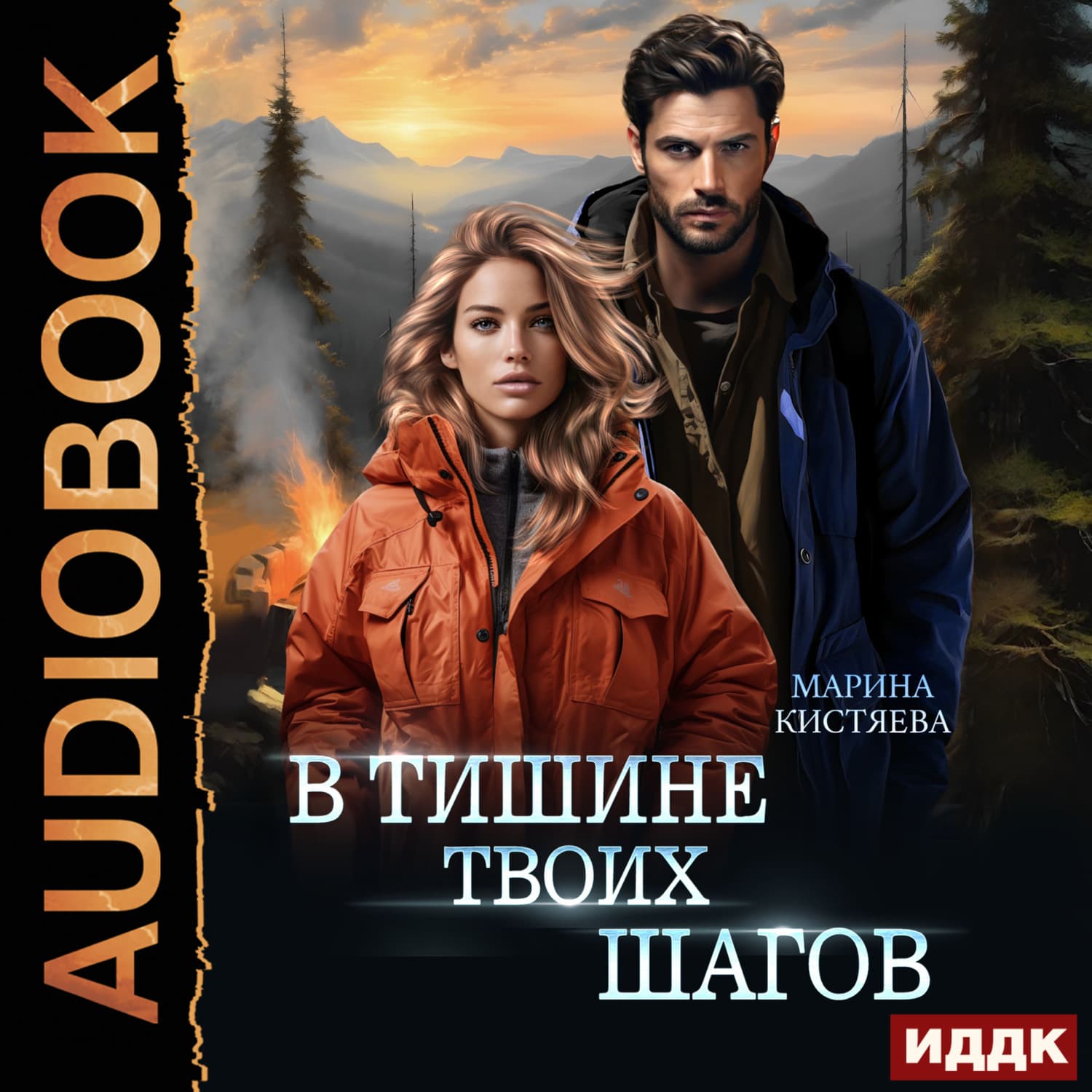 Обложка книги «В тишине твоих шагов» — Марина Кистяева