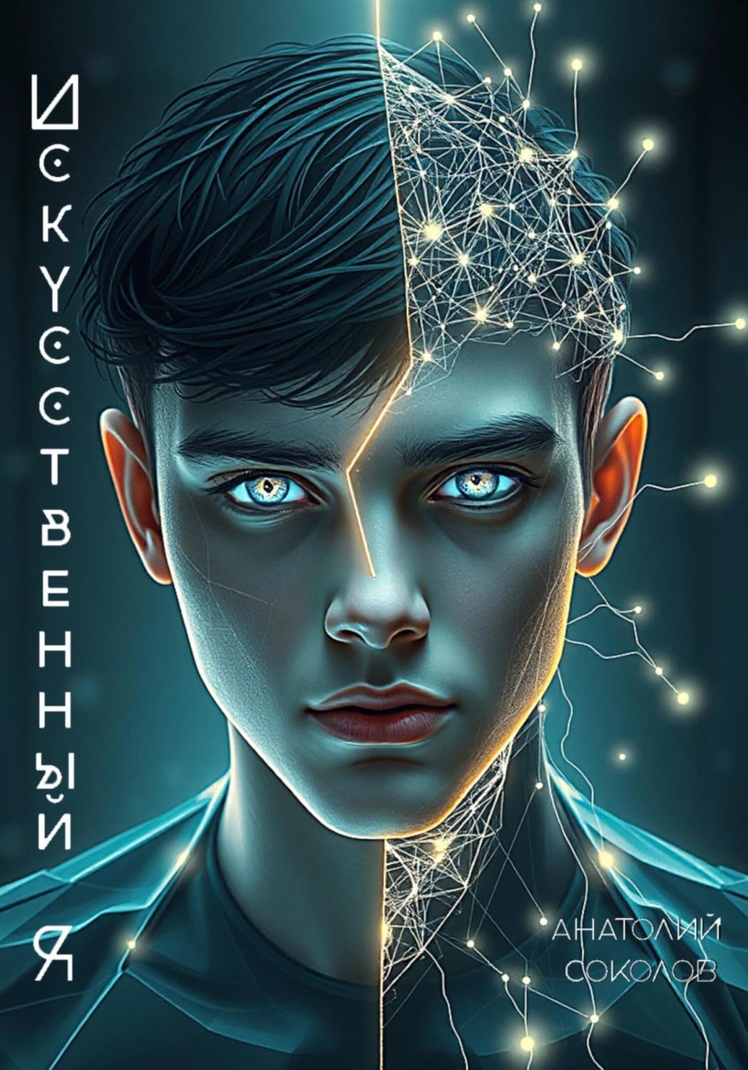 Обложка книги «Искусственный я» — А. Н. Соколов