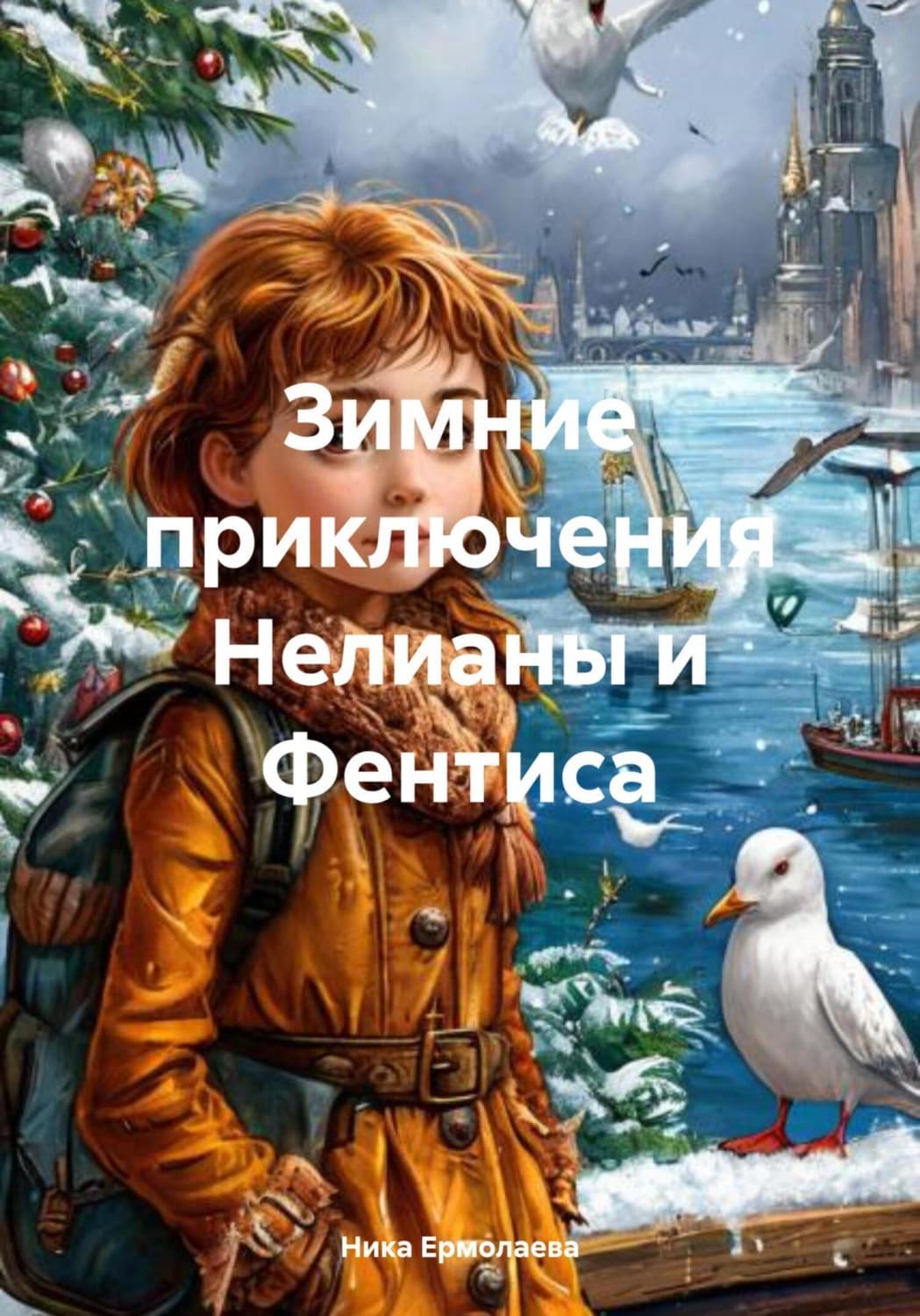 Обложка книги «Зимние приключения Нелианы и Фентиса» — Нелли Ермолаева