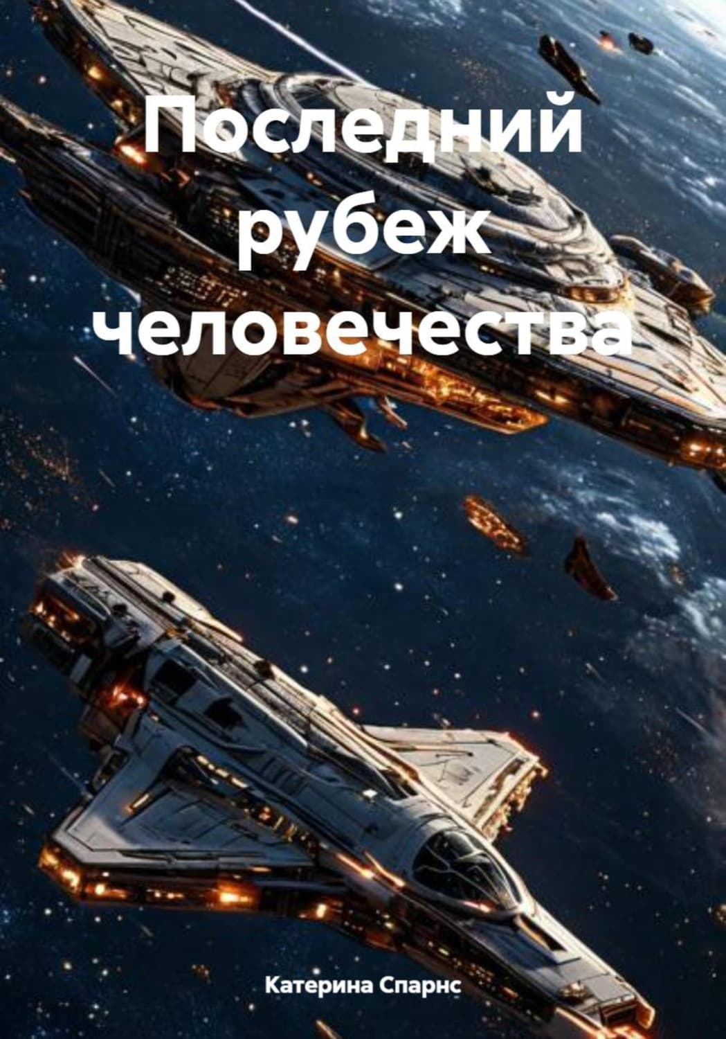 Обложка книги «Последний рубеж человечества» — Скаврон Катерина