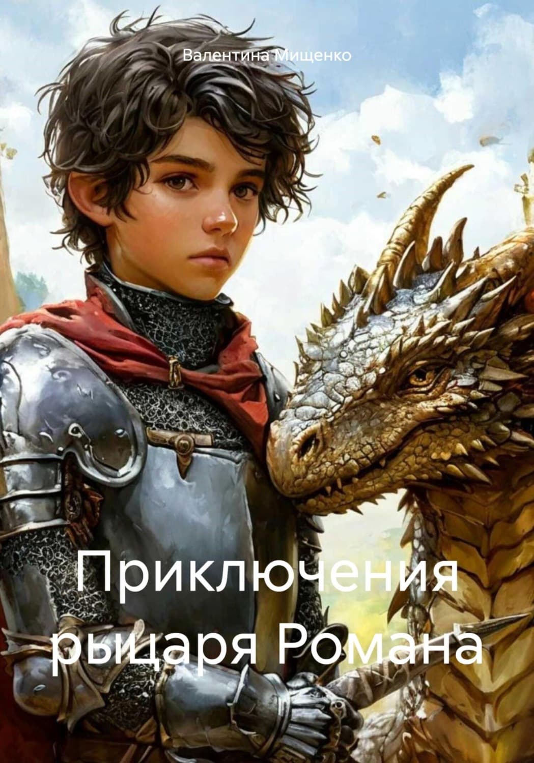 Обложка книги «Приключения рыцаря Романа» — Виктор Мищенко