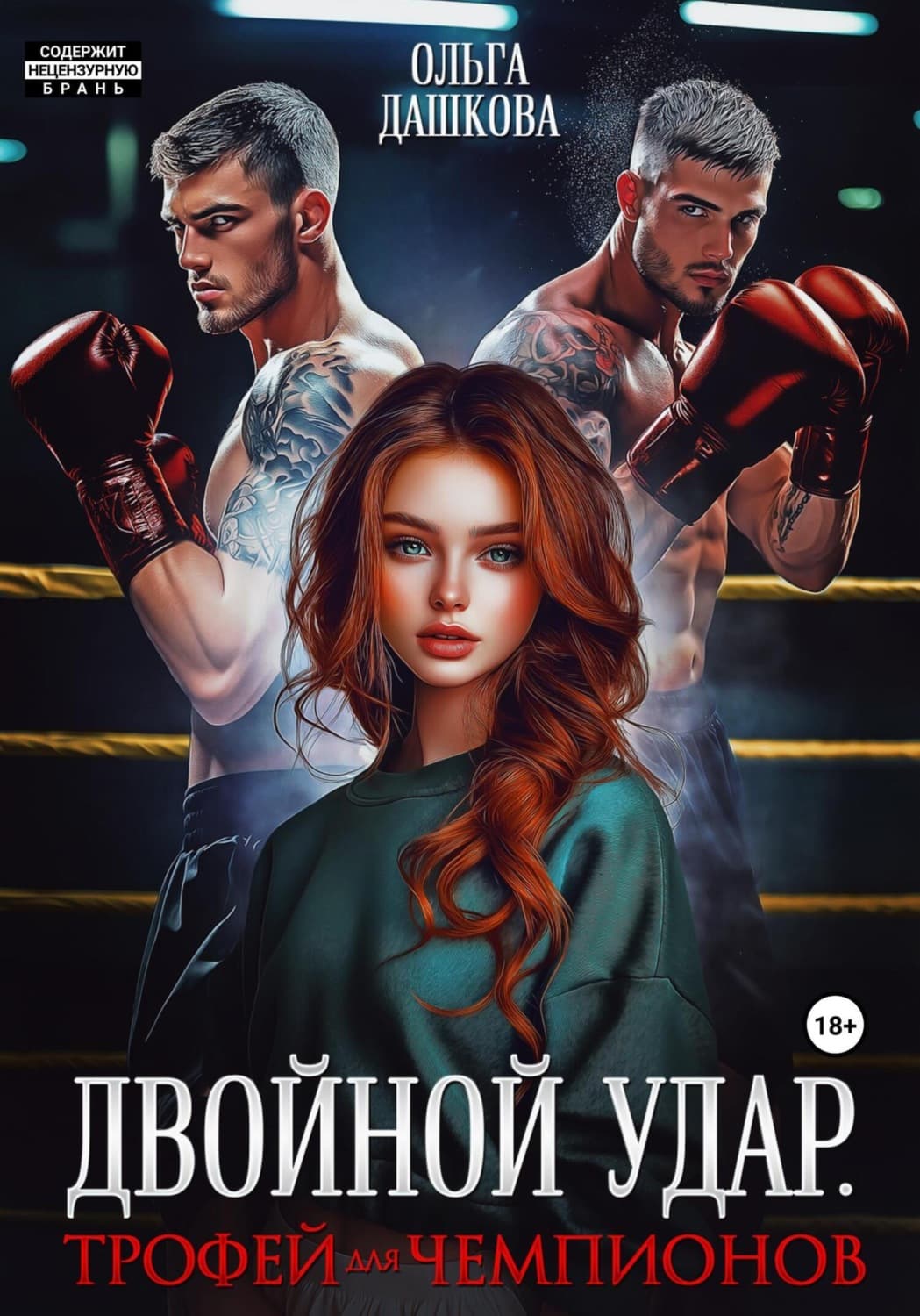 Обложка книги «Двойной удар. Трофей для чемпионов» — Ольга Дашкова