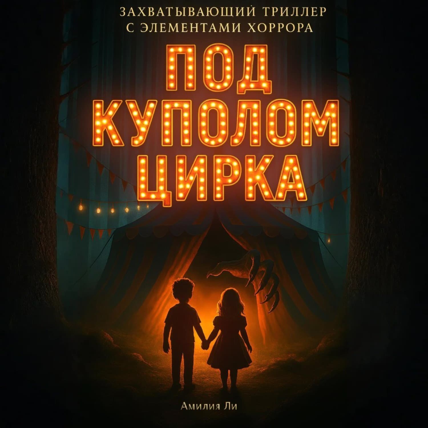 Обложка книги «Под куполом цирка» — Амгалан Ли