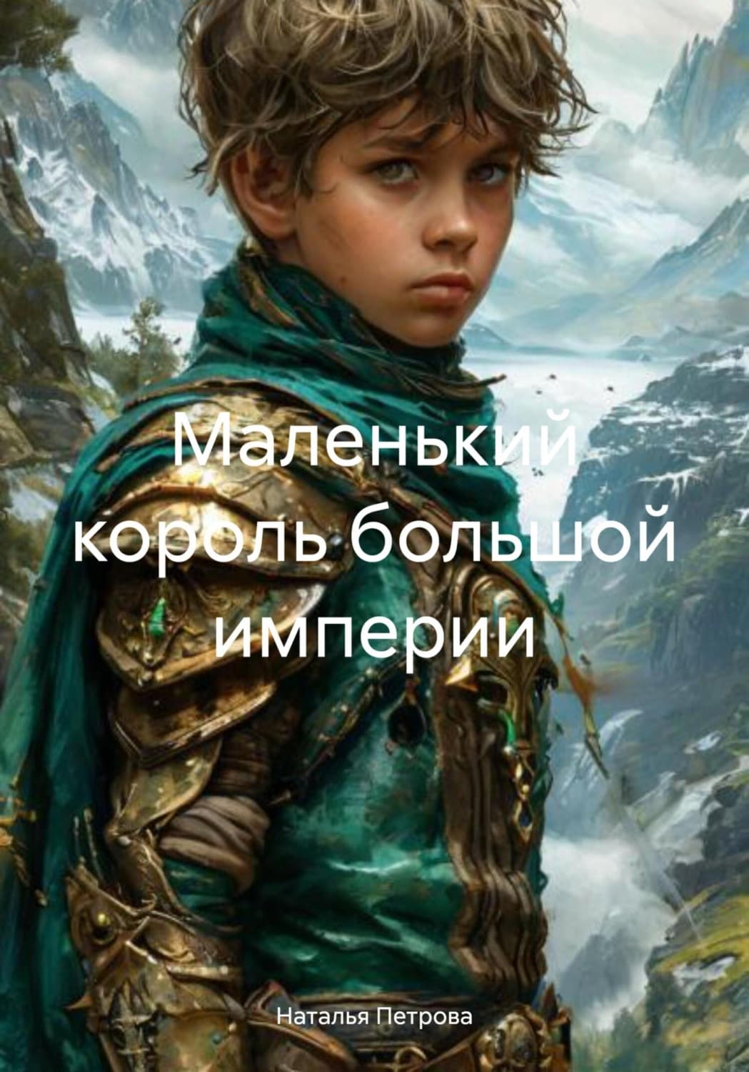 Обложка книги «Маленький король большой империи» — Н. А. Петрова