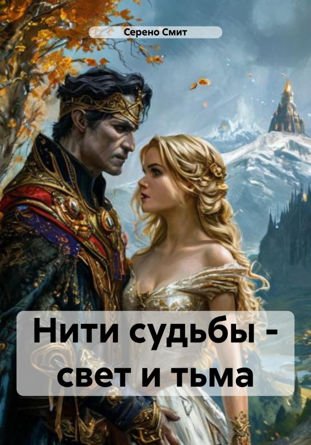 Обложка книги «Нити судьбы – свет и тьма» — Свен Смит
