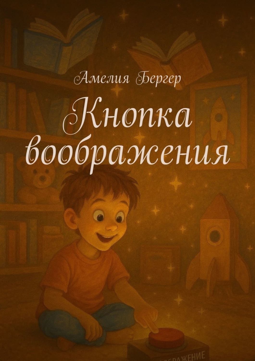 Обложка книги «Кнопка воображения» — Антон Бергер