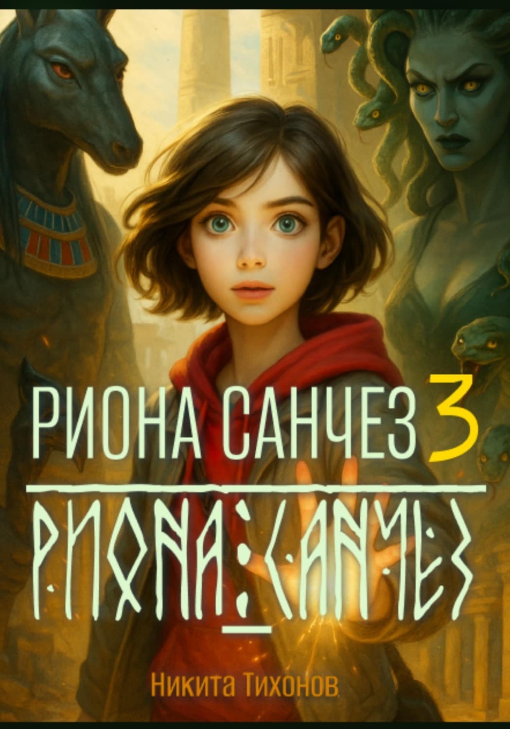 Обложка книги «Риона Санчез. Часть 3. Храм Осириса» — Н. Н. Тихонов