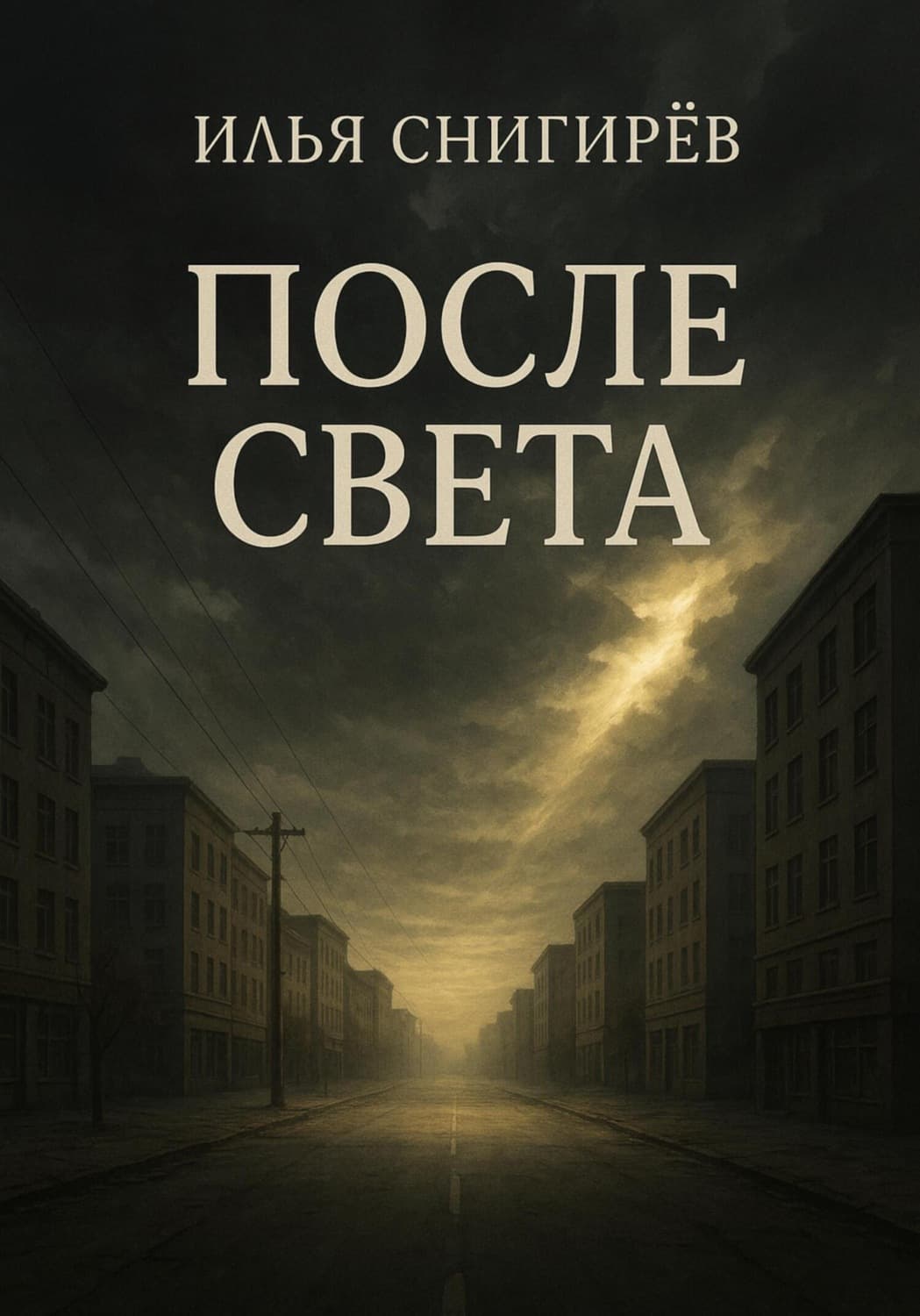Обложка книги «После света» — Илья Снигирёв