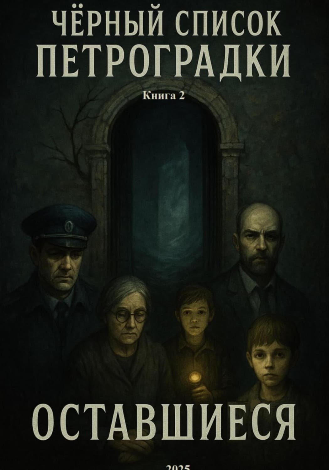Обложка книги «Черный список Петроградки: Оставшиеся. Книга 2» — Дмитрий Подлужный