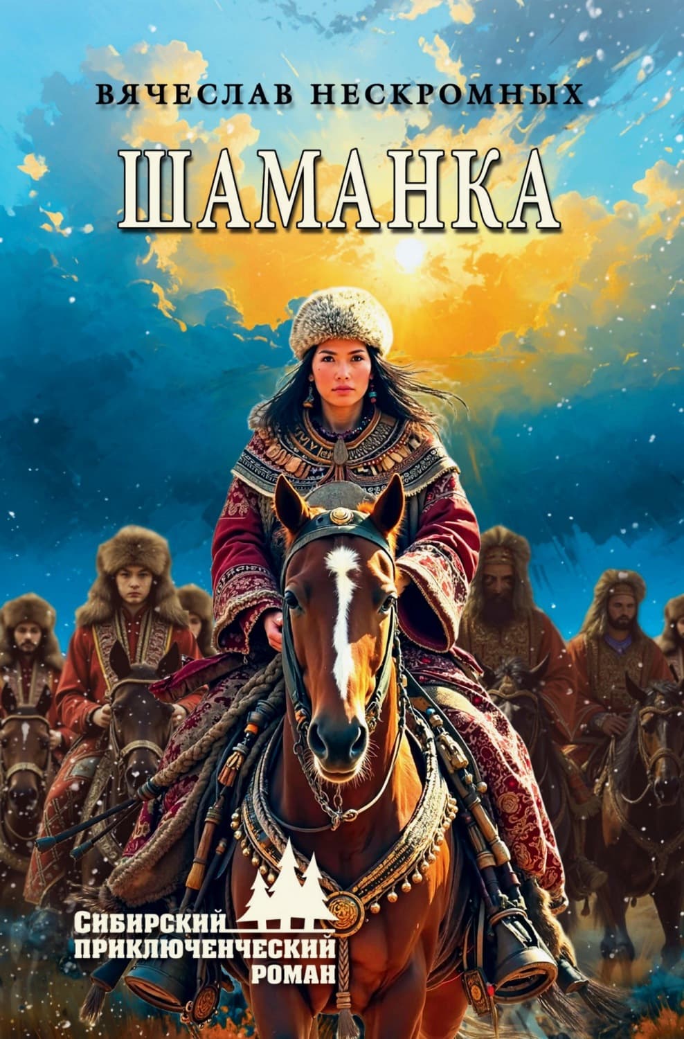 Обложка книги «Шаманка» — Вячеслав Нескоромных