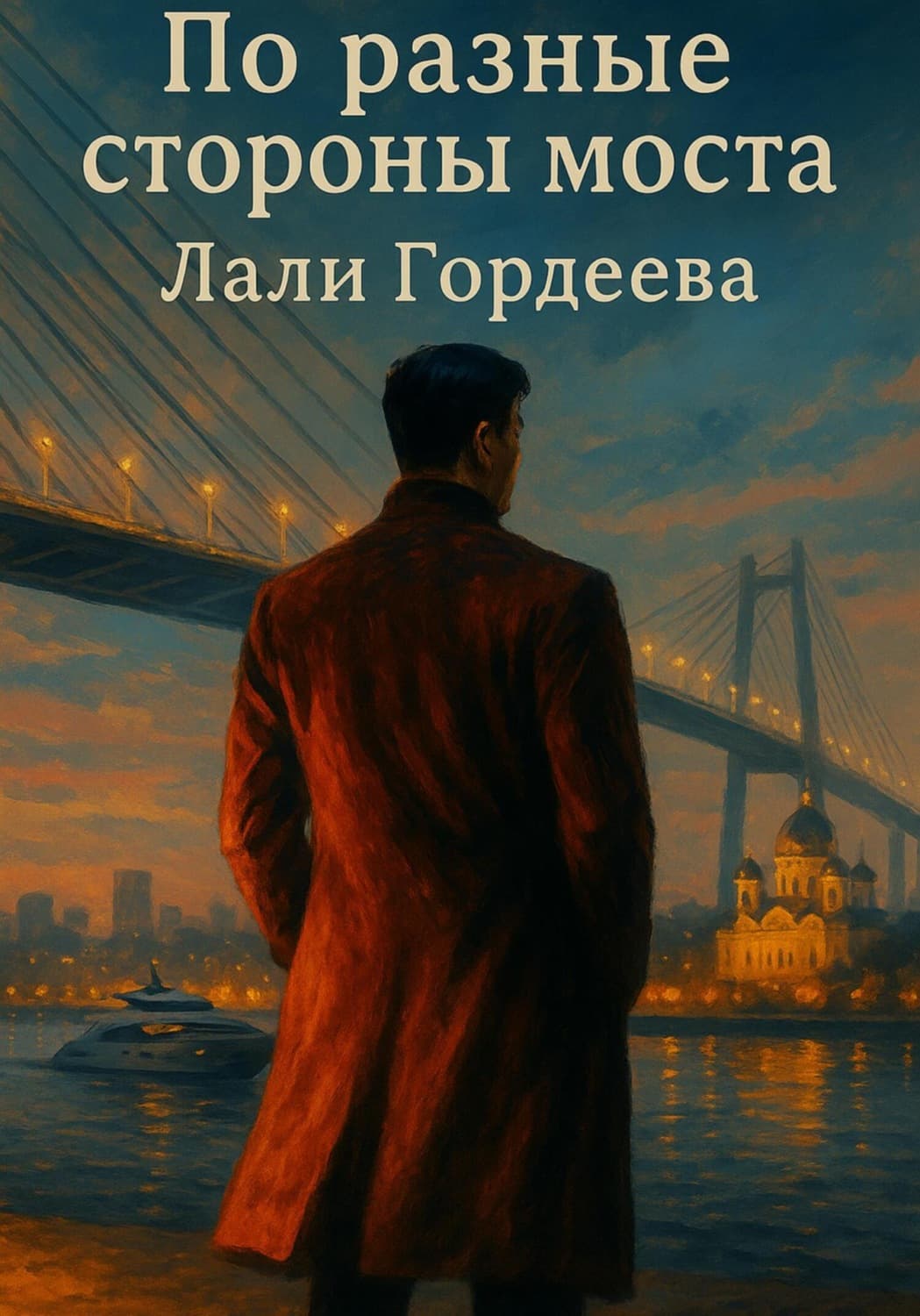Обложка книги «По разные стороны моста» — Людмила Гордеева