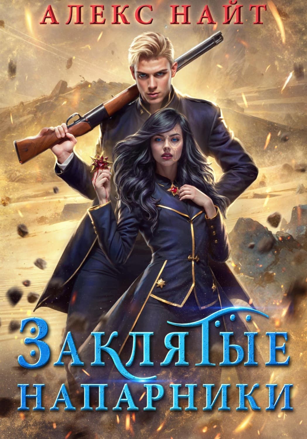 Обложка книги «Заклятые напарники. Алхимия любви и ненависти» — Алекс Найт