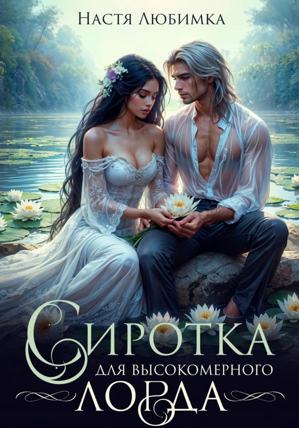 Обложка книги «Сиротка для высокомерного лорда» — Настя Любимка