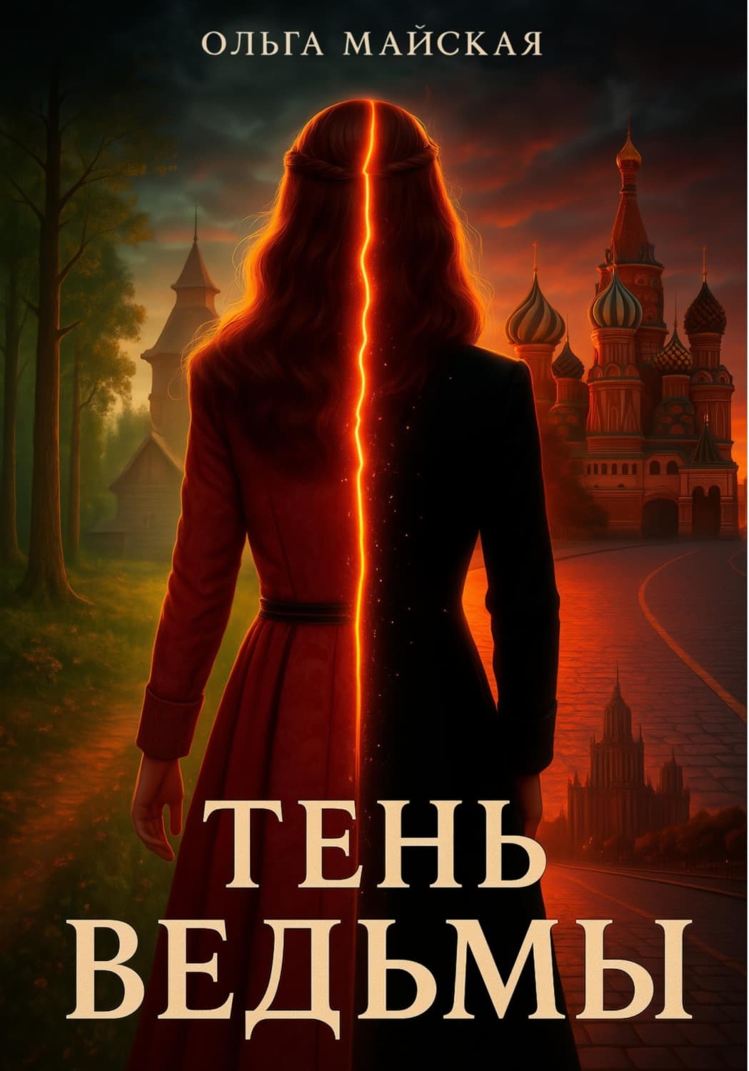 Обложка книги «Тень ведьмы» — Ольга Майская