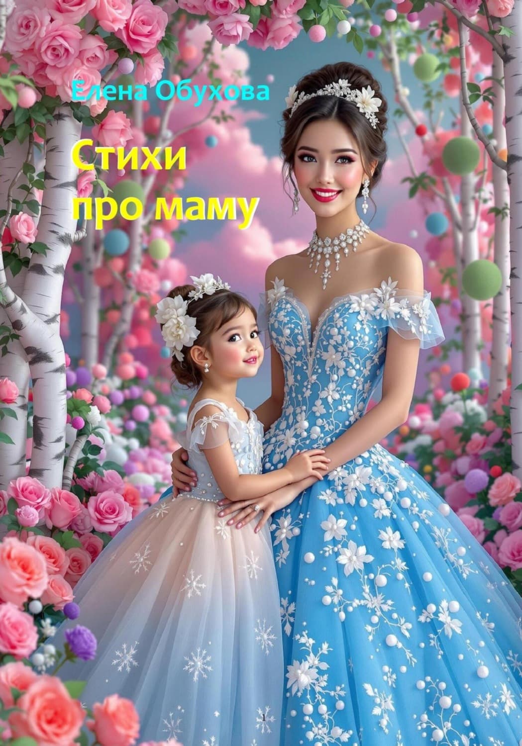 Обложка книги «Стихи к песням про маму» — Елена Обухова