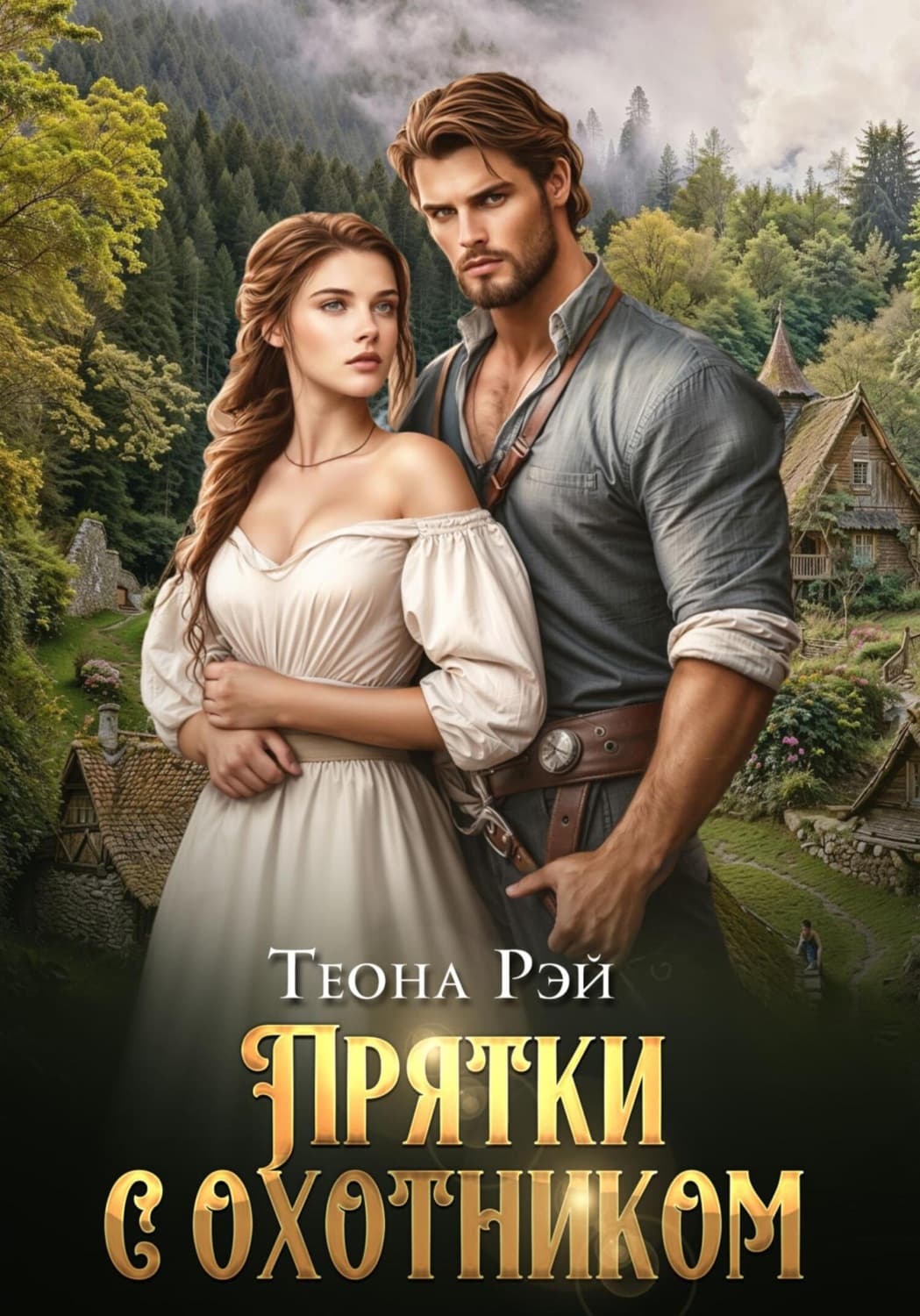 Обложка книги «Прятки с охотником» — Теона Рэй