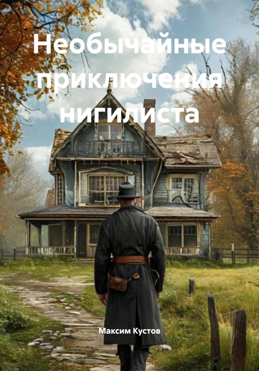 Обложка книги «Необычайные приключения нигилиста» — Максим Кустов