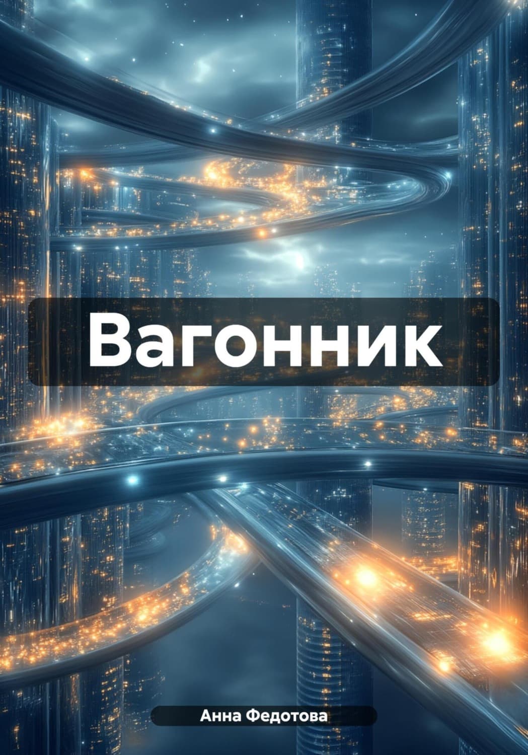 Обложка книги «Вагонник» — Анна Федотова