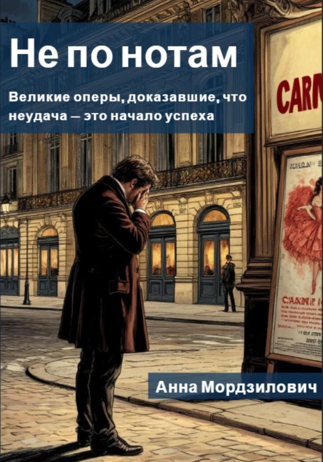 Обложка книги «Не по нотам: Великие оперы, доказавшие, что неудача – это начало успеха» — Анна