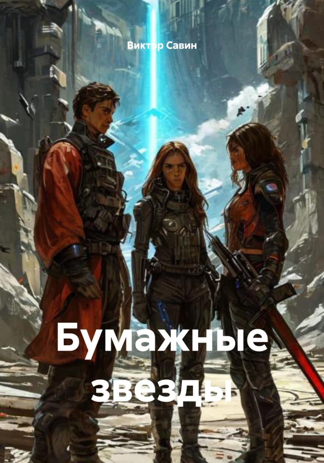Обложка книги «Бумажные звезды» — Влад Савин