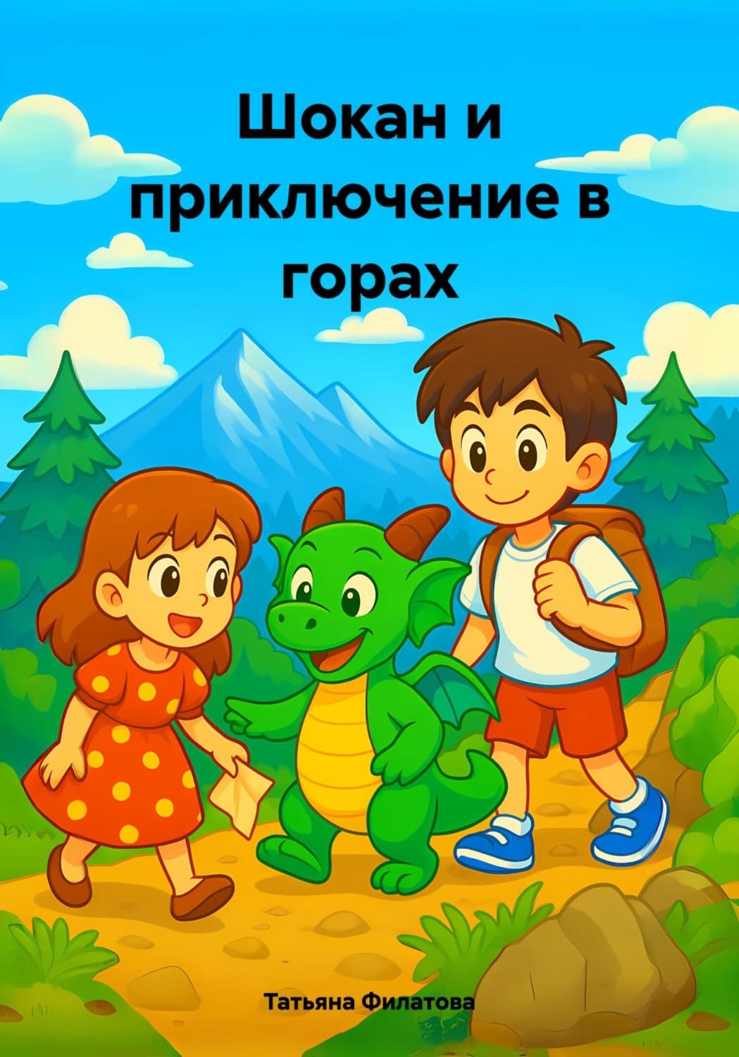 Обложка книги «Шокан и приключение в горах» — Тамара Филатова