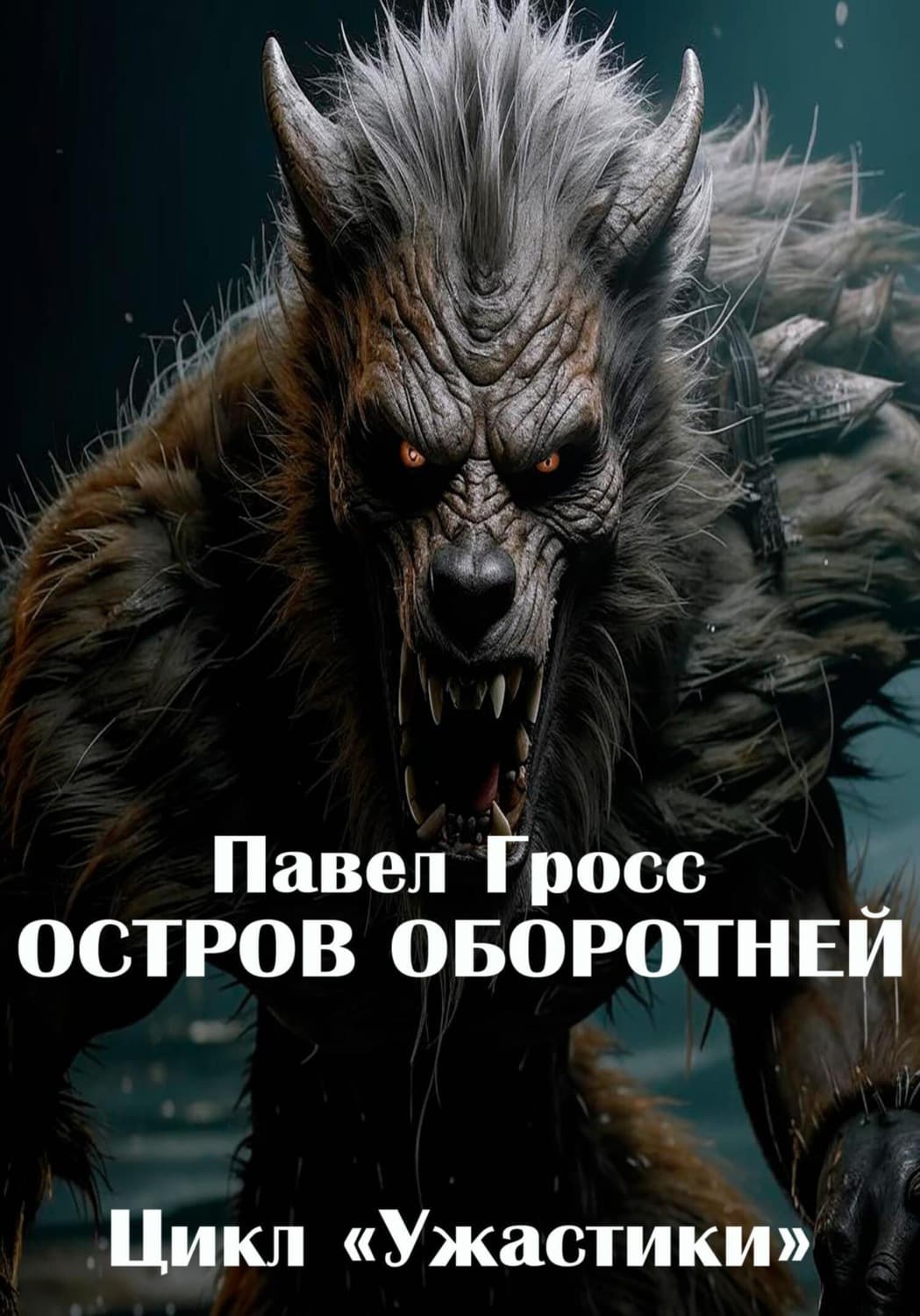 Обложка книги «Остров оборотней» — Павел Гросс