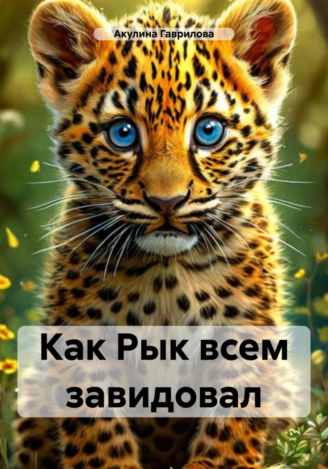 Обложка книги «Как Рык всем завидовал» — Анна Гаврилова