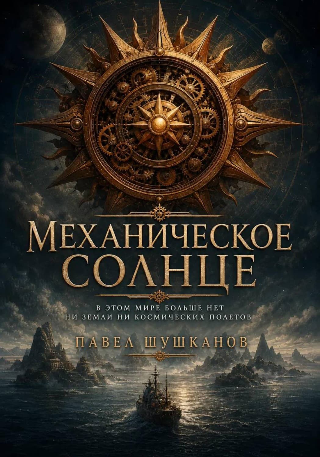 Обложка книги «Механическое солнце» — Павел Шушканов