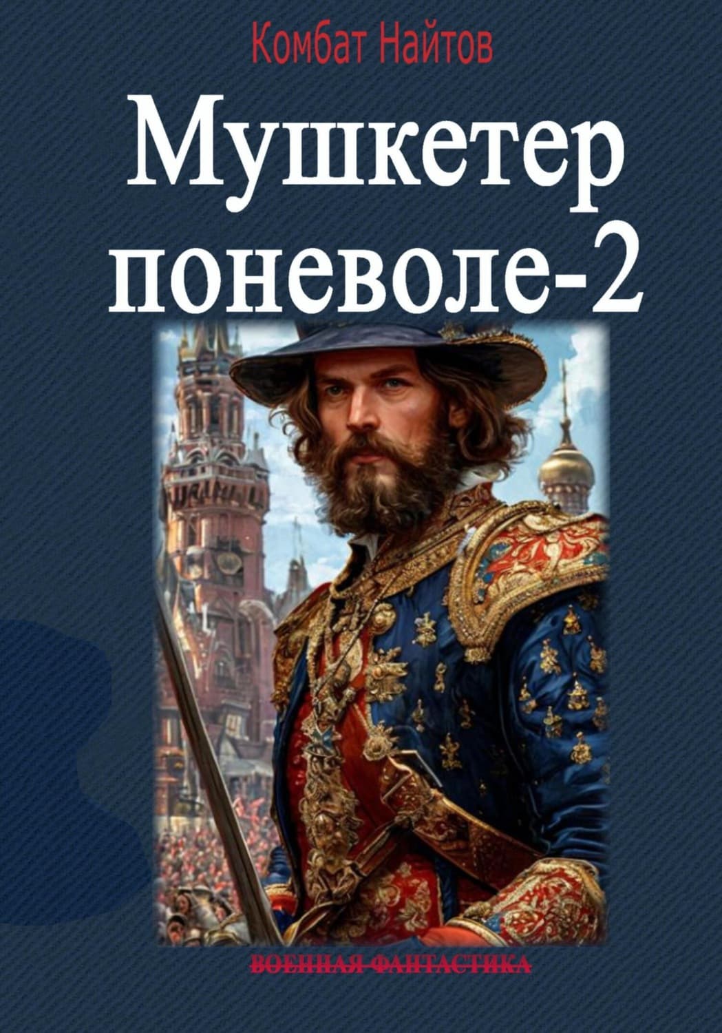 Обложка книги «Мушкетер поневоле – 2» — Комбат Найтов