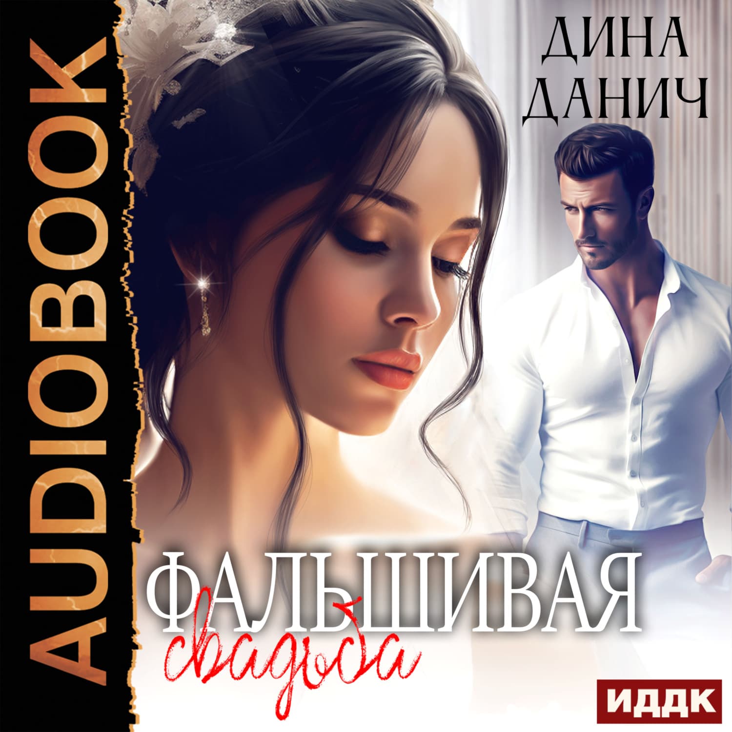 Обложка книги «Фальшивая свадьба» — Дина Данич
