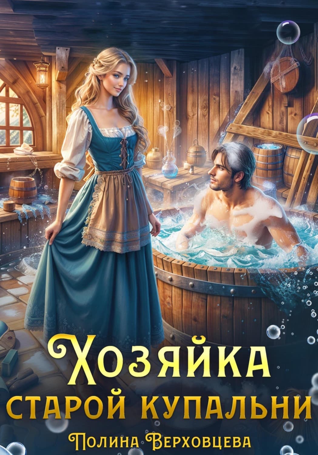 Обложка книги «Хозяйка старой купальни» — Полина Верховцева